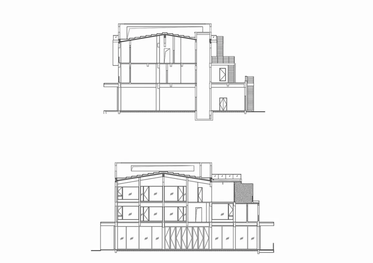 BIM建筑|悬崖边的天空民宿：尧珈•望瀑/ 上海尧舜建筑设计有限公司