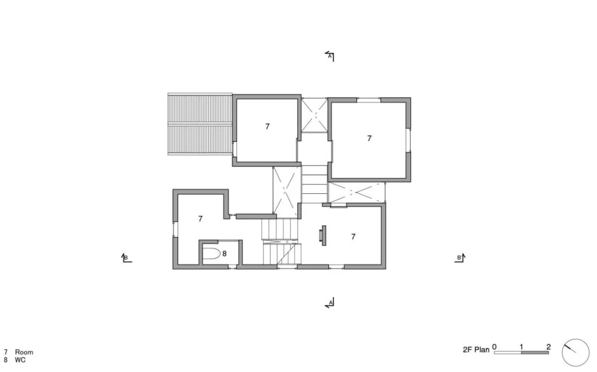 BIM建筑|邻里之间，Kohshien 住宅 / FujiwaraMuro Architects