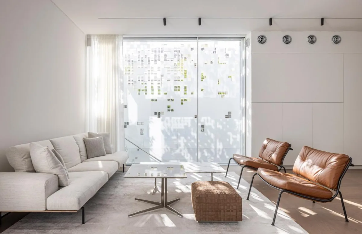 BIM建筑|一堵“逐渐消失”的墙，溶解像素屋 / Anderman Architects