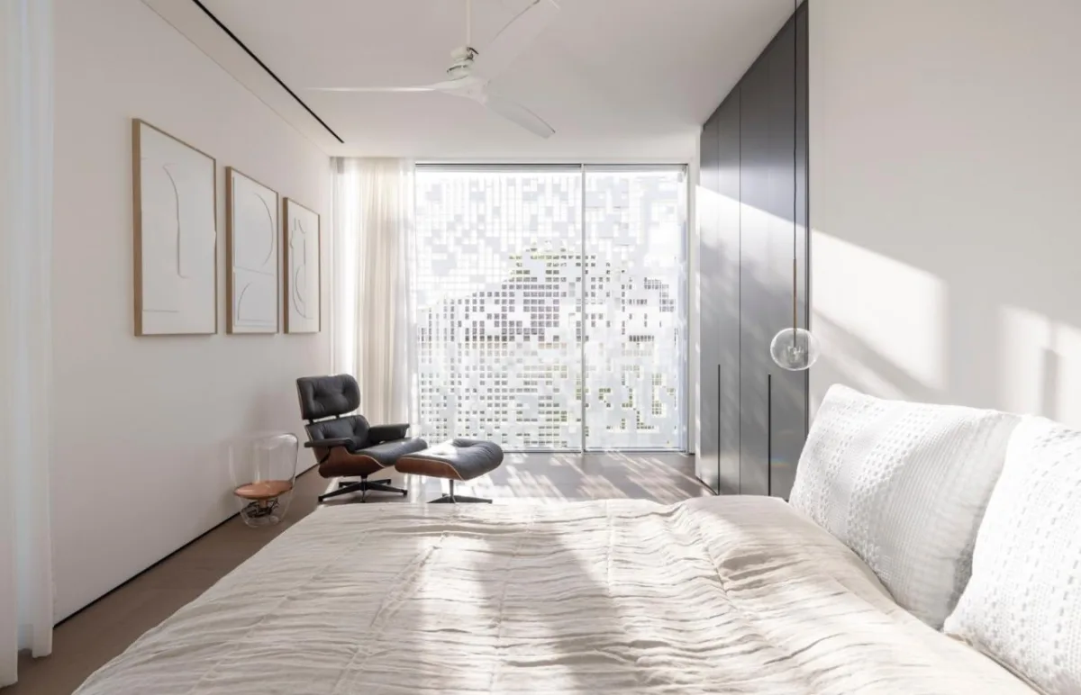 BIM建筑|一堵“逐渐消失”的墙，溶解像素屋 / Anderman Architects