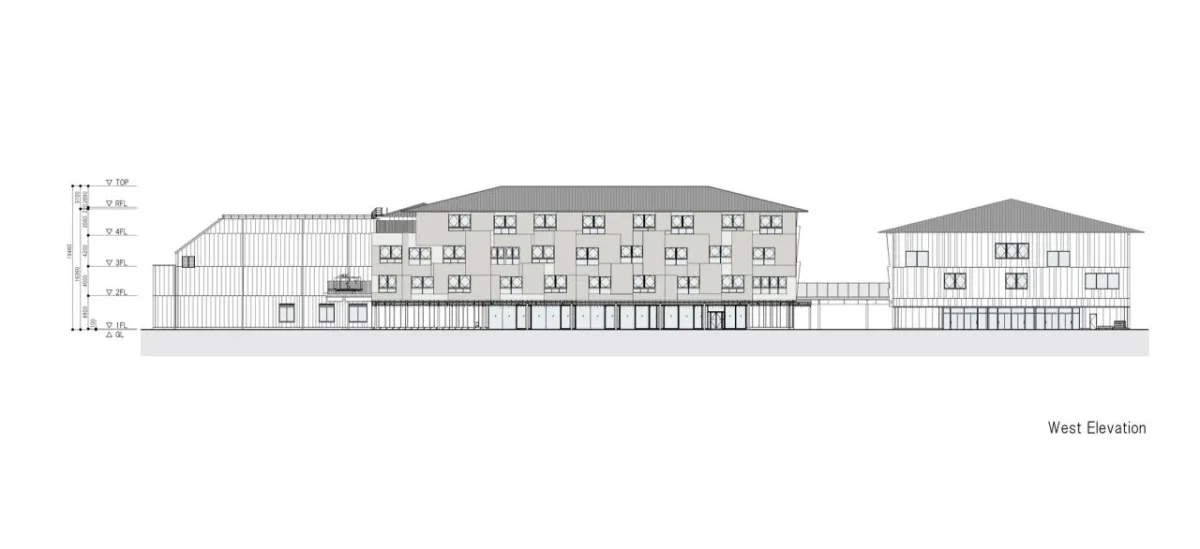 BIM建筑|横滨国际学校，内外均木质饰面 / 大成建设 + 隈研吾建筑都市设计事务所