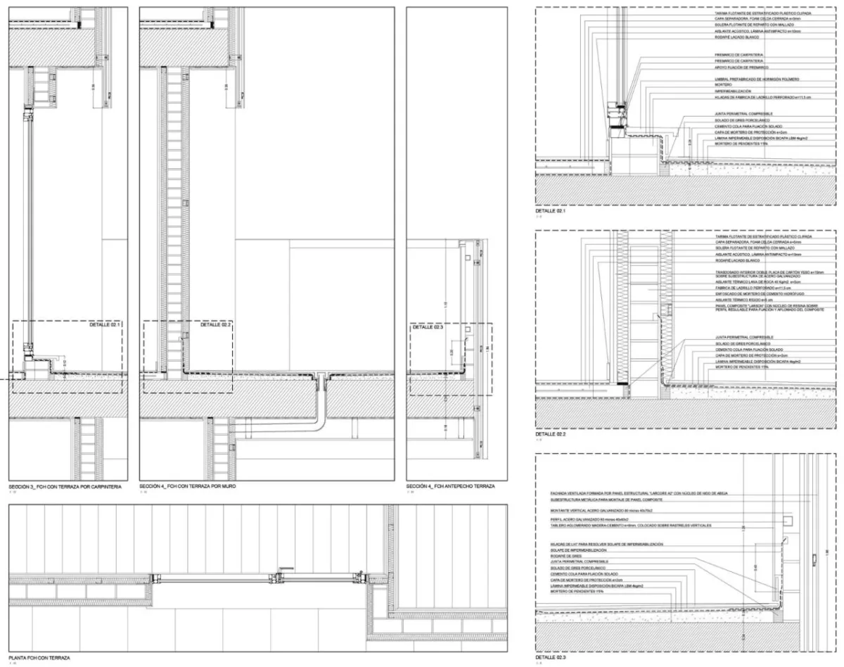 BIM建筑|萨勒之家住宅大楼 / NAC Arquitectos