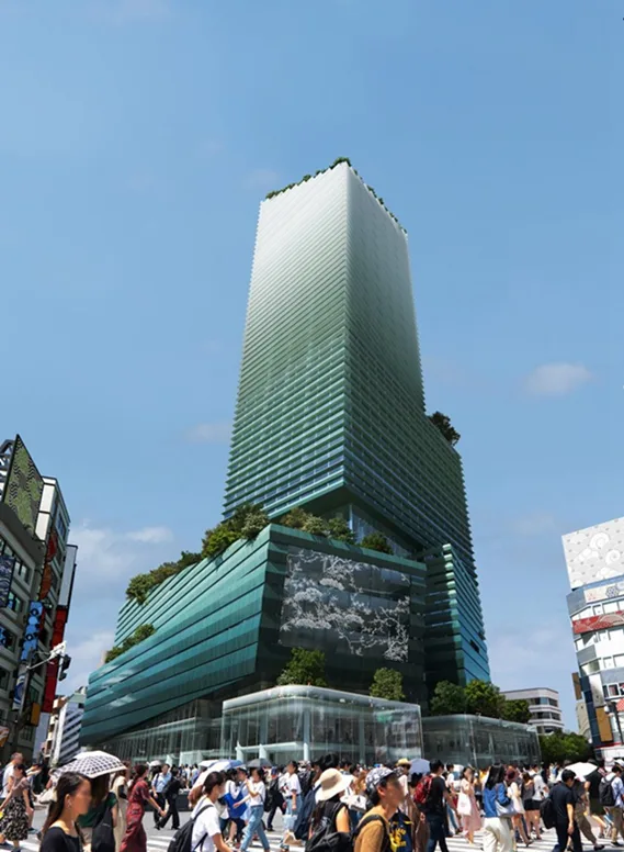 BIM建筑|斯诺赫塔在东京设计36层“城市度假村”