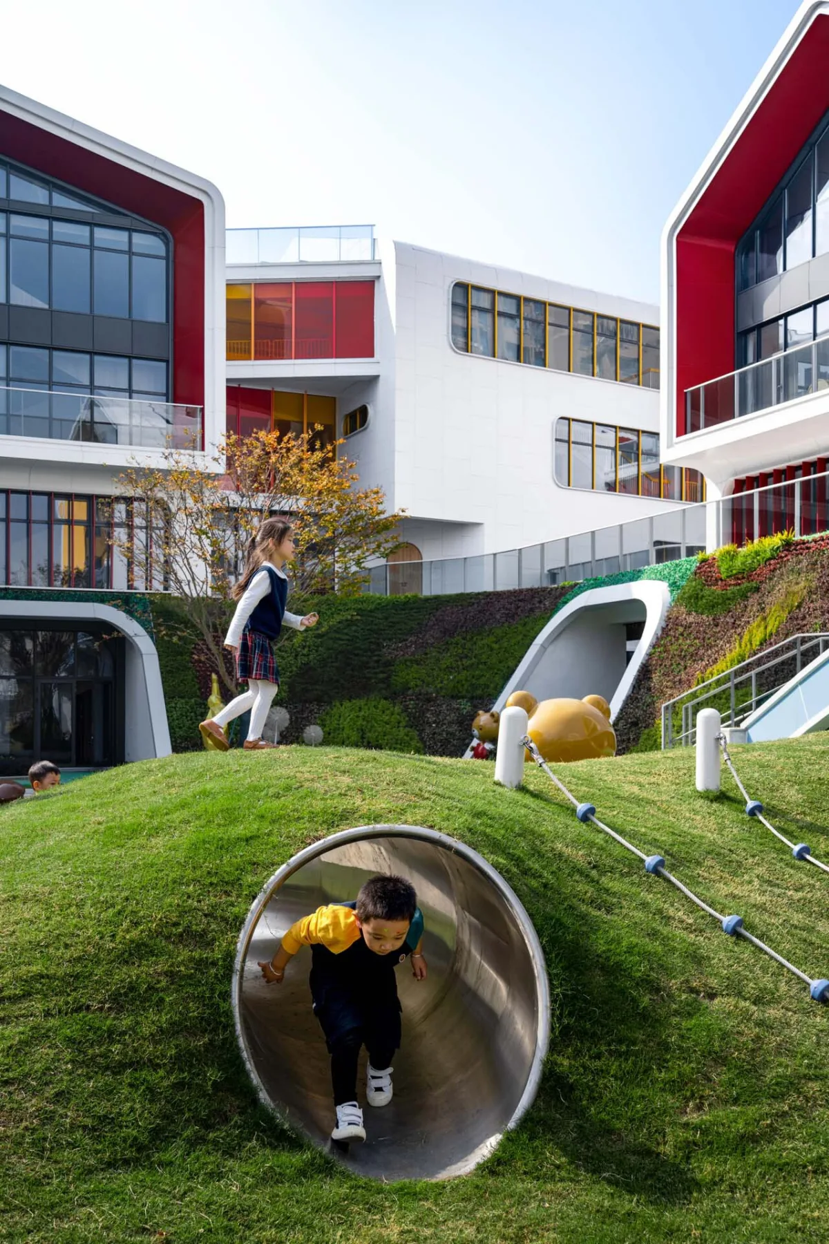 BIM建筑|金昌蒙德斐尔.幼儿园 / 零壹城市建筑事务所