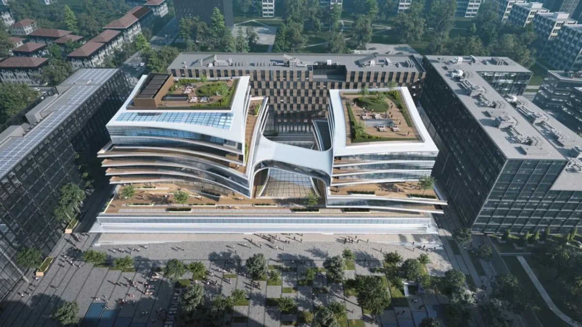 BIM建筑|Hanner 商业中心即将动工 / 扎哈事务所