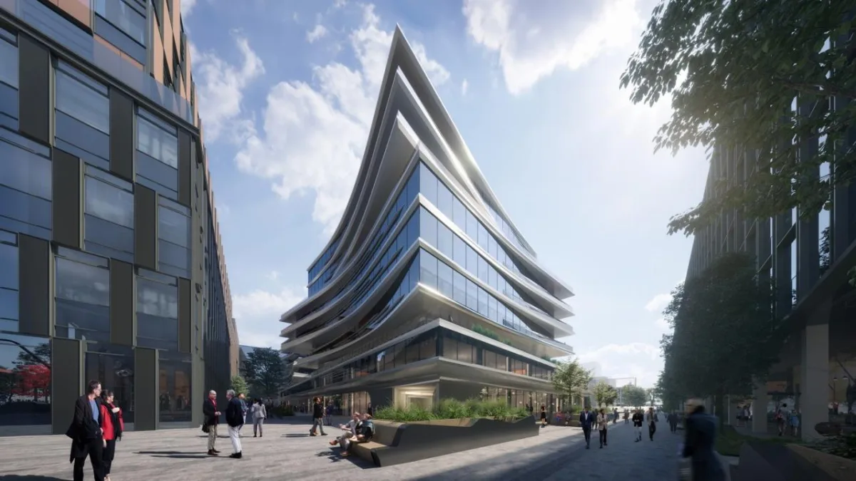 BIM建筑|Hanner 商业中心即将动工 / 扎哈事务所