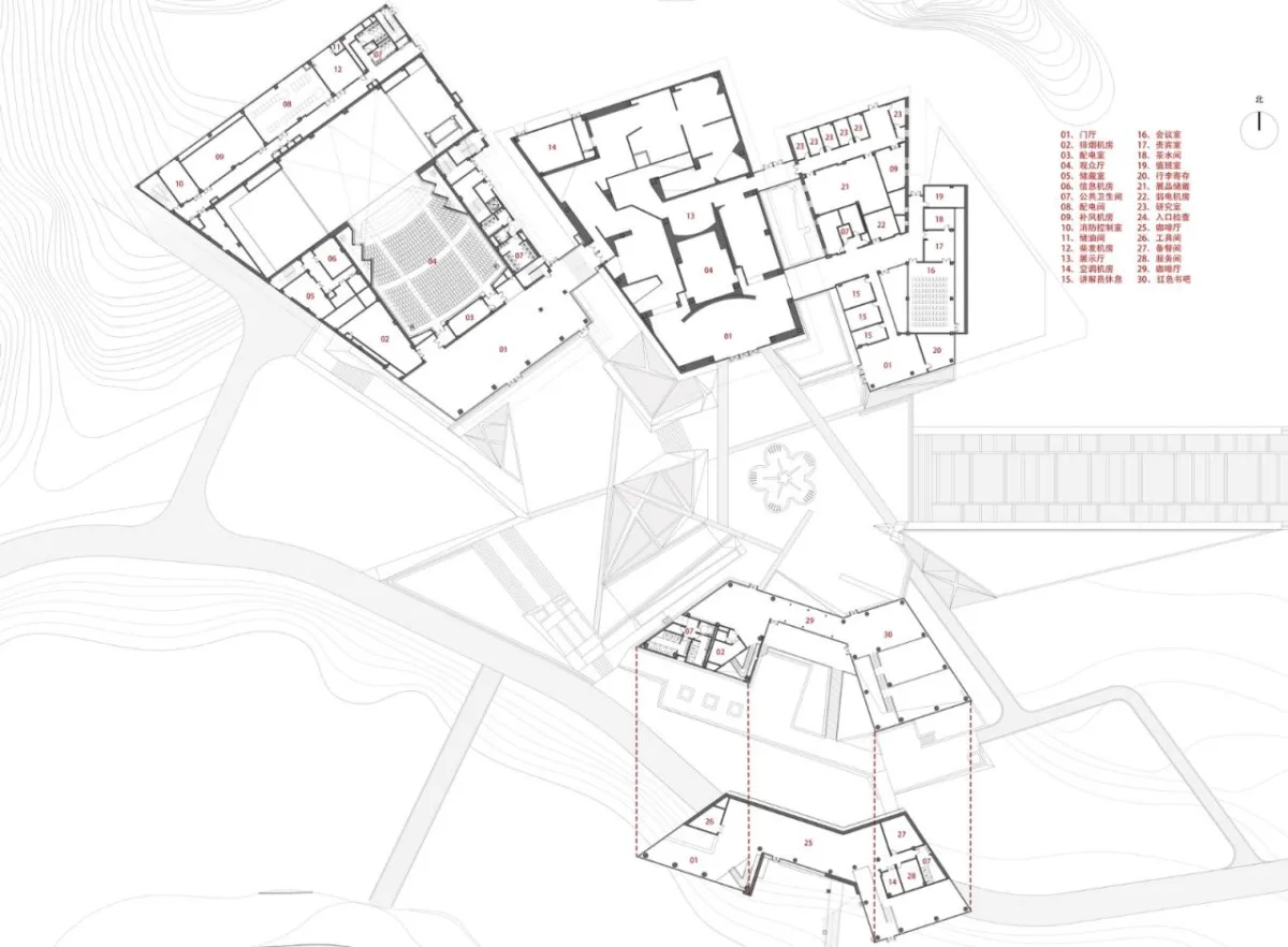 BIM建筑|江姐故里红色教育基地 / 四川省建筑设计研究院