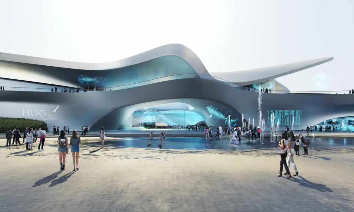 BIM建筑|成都科幻馆：2023世界科幻大会和雨果奖主会场 / 扎哈事务所