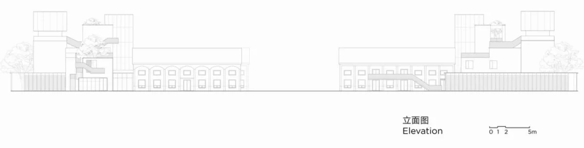 BIM建筑|长三角一体化示范区：丁栅水乡SOHO智慧粮仓 / line+建筑事务所、MLA+
