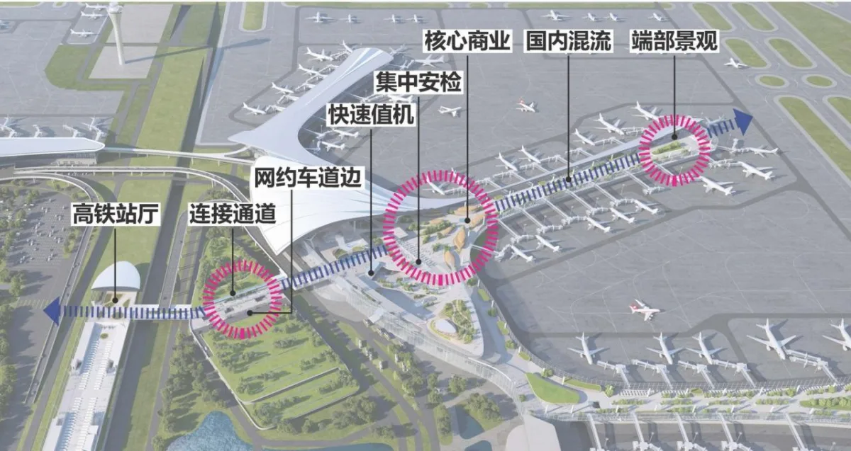 BIM建筑|长春机场新航站楼中标方案 / MAD联合体