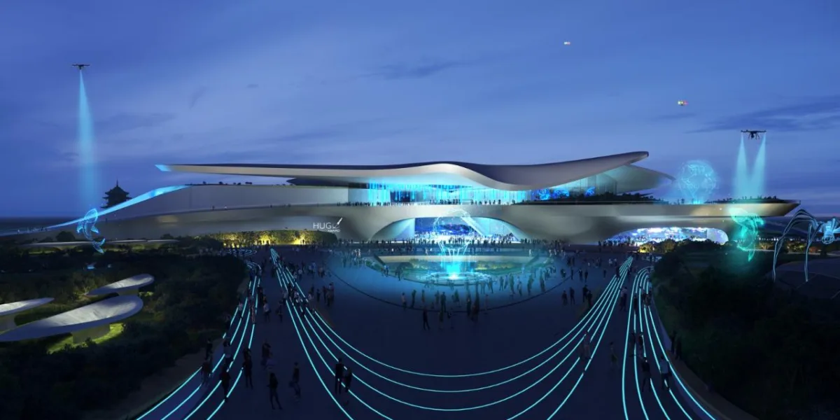 BIM建筑|成都科幻馆：2023世界科幻大会和雨果奖主会场 / 扎哈事务所