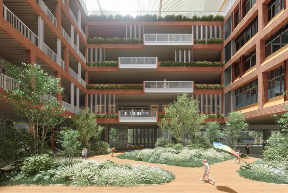 BIM建筑|深圳市黄龙坡九年一贯制学校 / 一境建筑设计