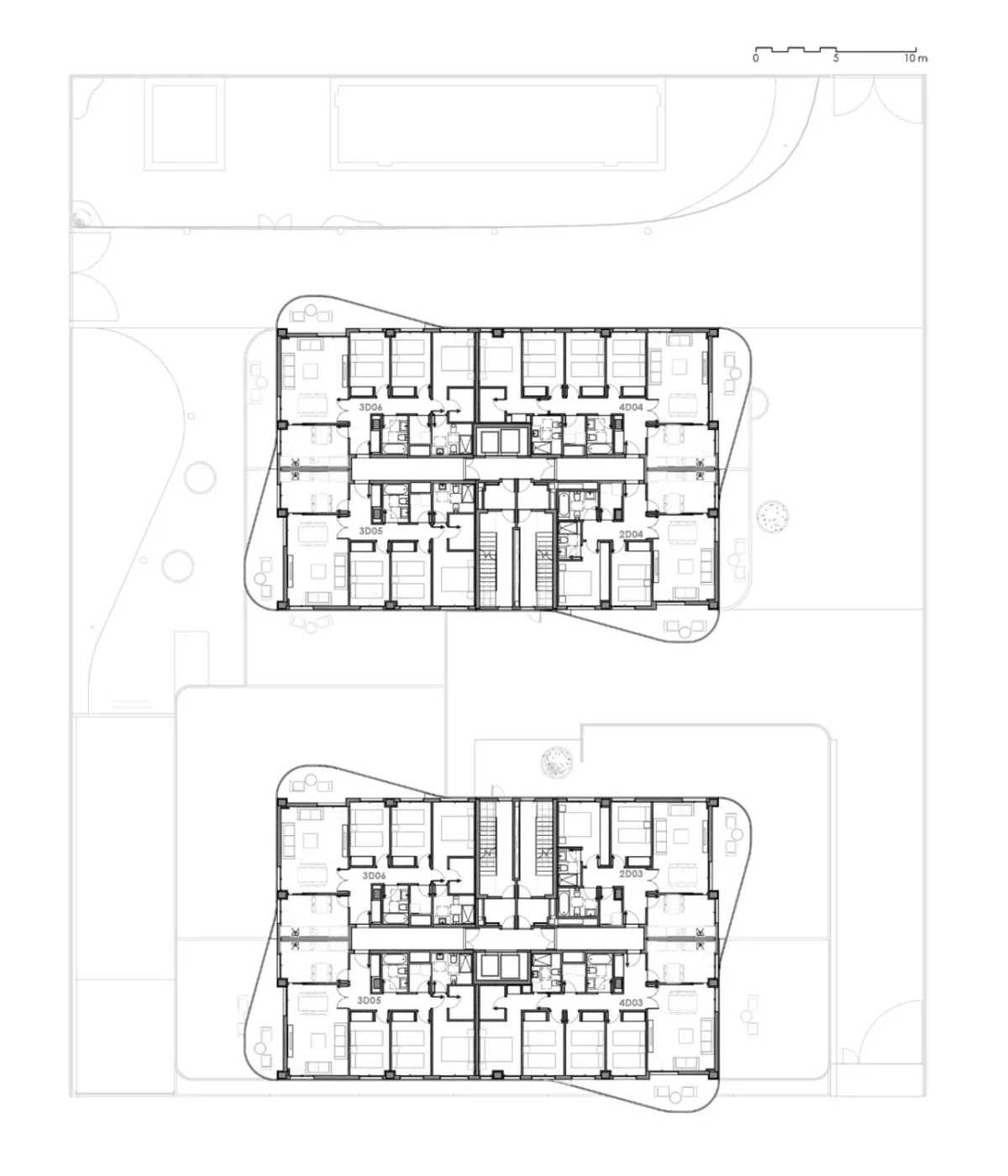 BIM建筑|萨勒之家住宅大楼 / NAC Arquitectos