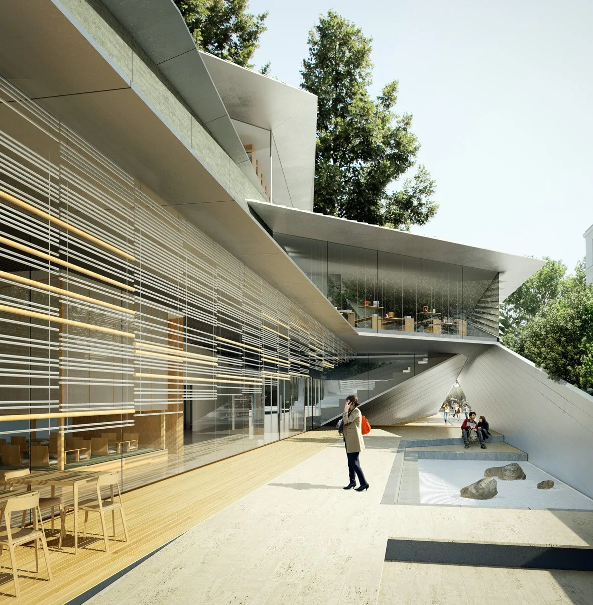 BIM建筑|阿尔伯特·卡恩博物馆 / 隈研吾建筑都市设计事务所