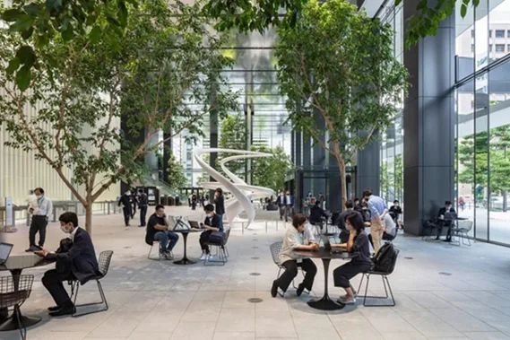 BIM建筑|英根霍芬在东京设计植物覆盖的摩天大楼