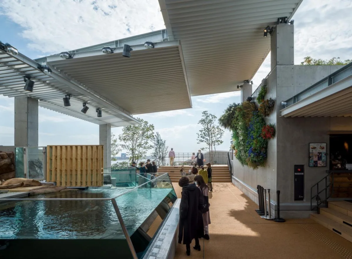 BIM建筑|神户港博物馆，海砂混凝土 / 大成建设