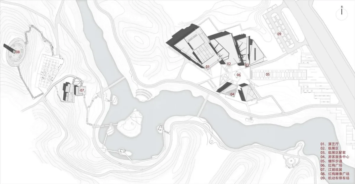BIM建筑|江姐故里红色教育基地 / 四川省建筑设计研究院