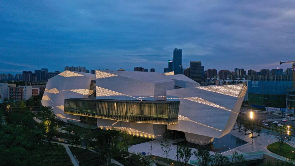 BIM建筑|成都自然博物馆 / Pelli Clarke & Partners + 中国建筑西南设计研究院