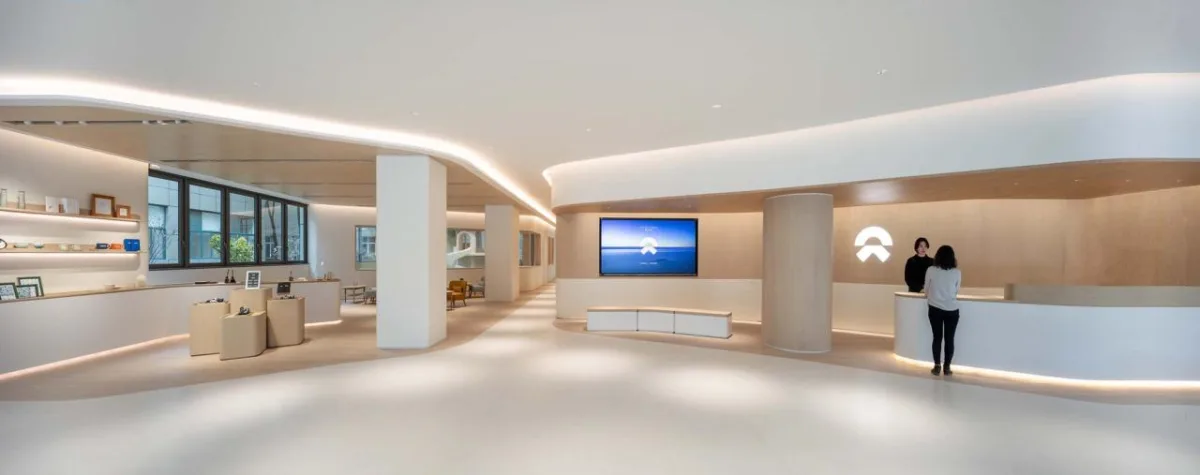 BIM建筑|蔚来交付中心 / Kokaistudios