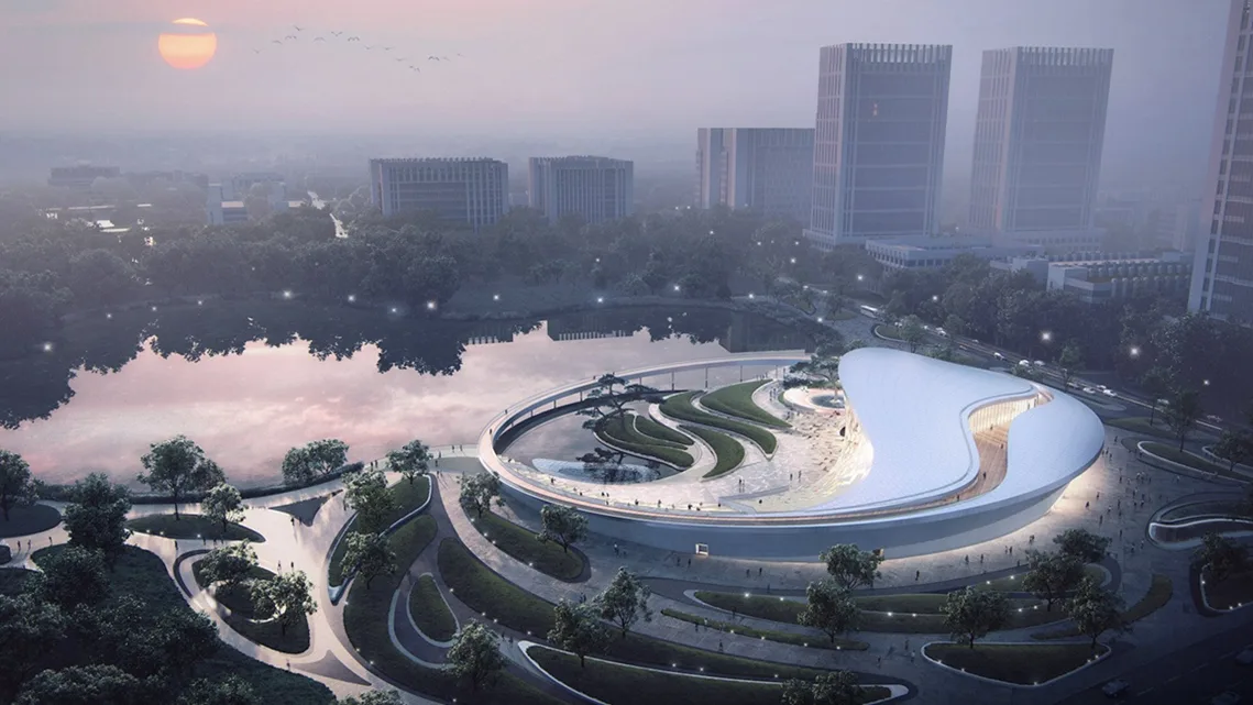 BIM建筑|慕达工作室设计天府中医博物馆