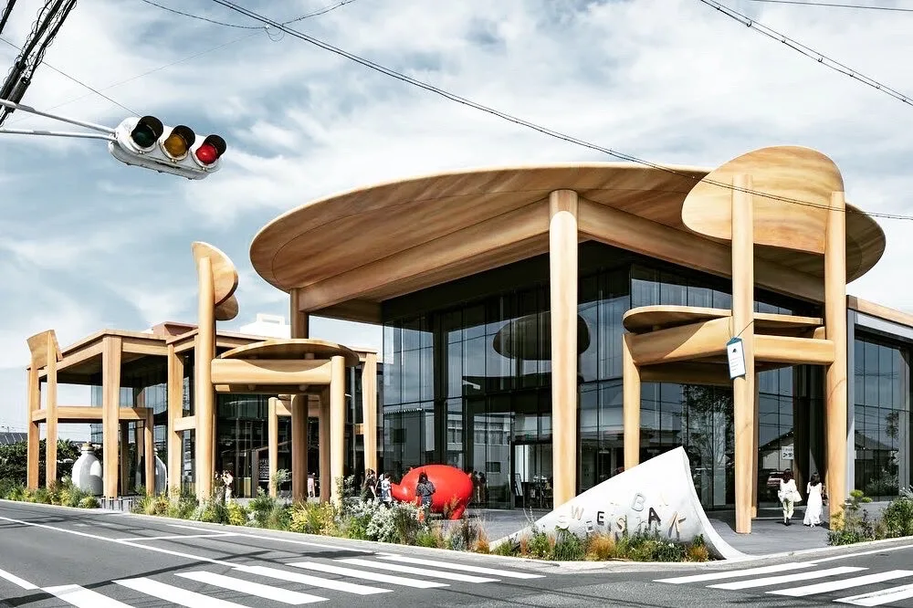 BIM建筑|甜点银行，走进‘巨人国’ / 日建设计