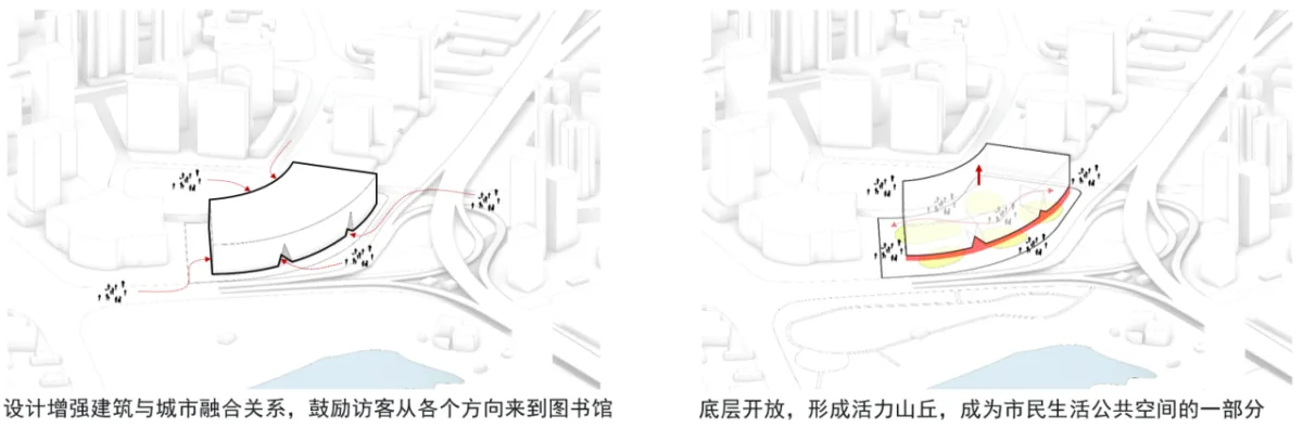 BIM建筑|中标候选方案：武汉图书馆新馆：叠书成阁·楚风江韵 / 维思平建筑设计