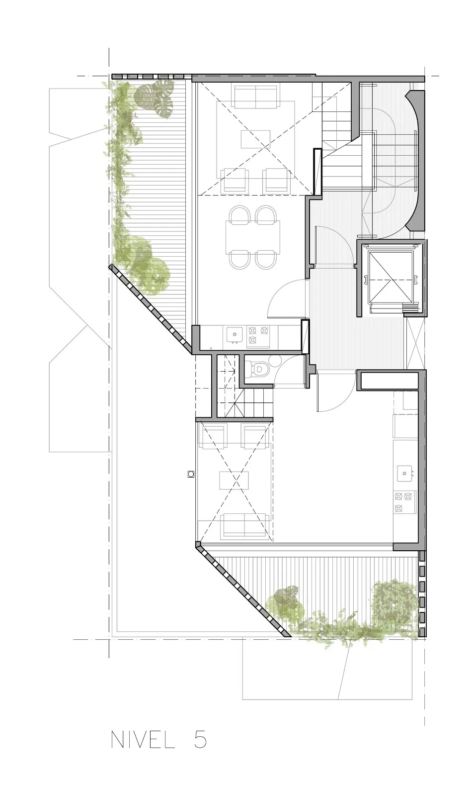 BIM建筑|M 5605 住宅 / Arqtipo