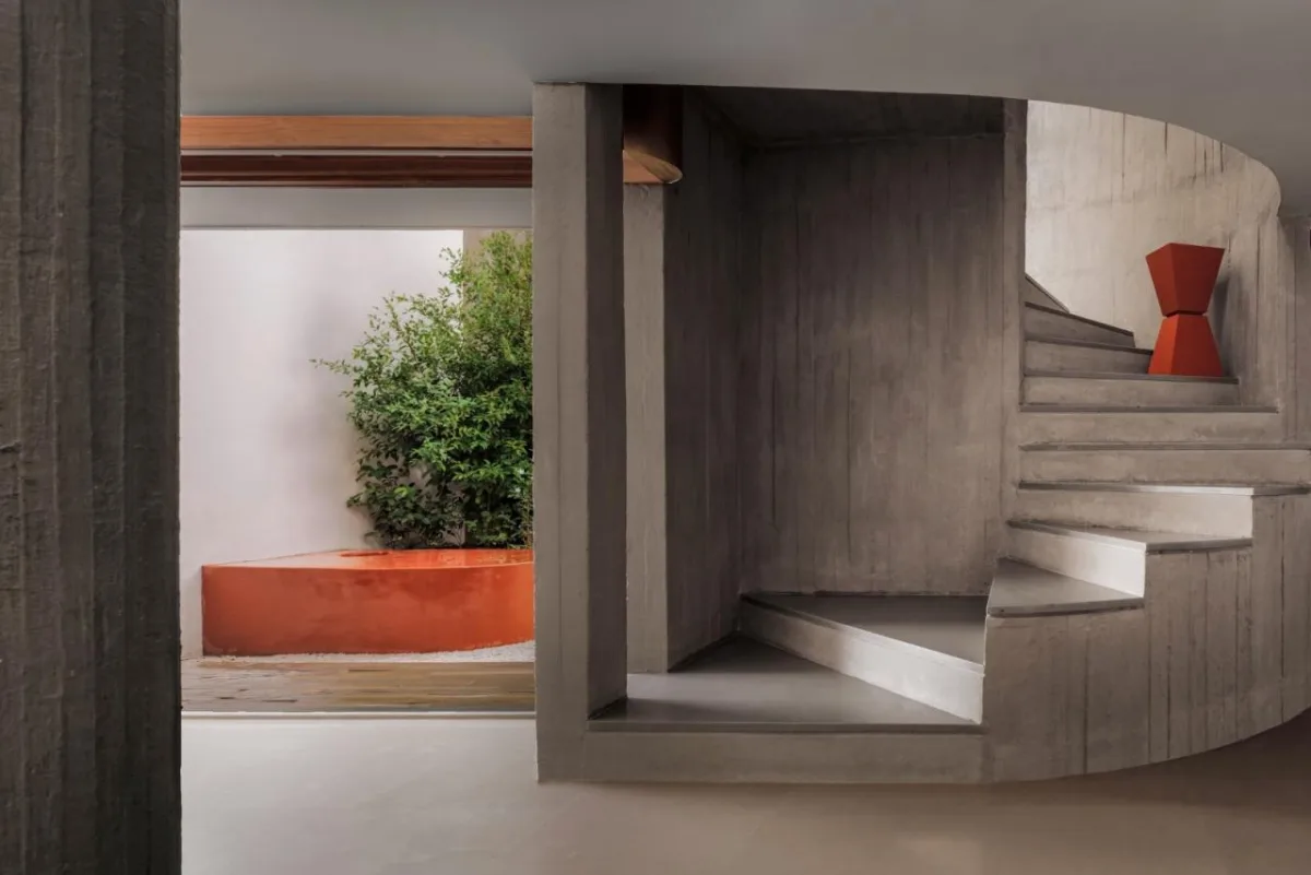 BIM建筑|围合之家 / Design Ni Dukaan