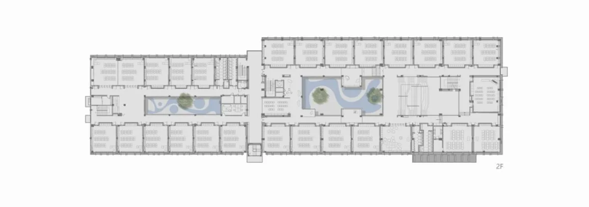 BIM建筑|“山水校园”：深圳市南山区丽林维育学校 / AG汇创