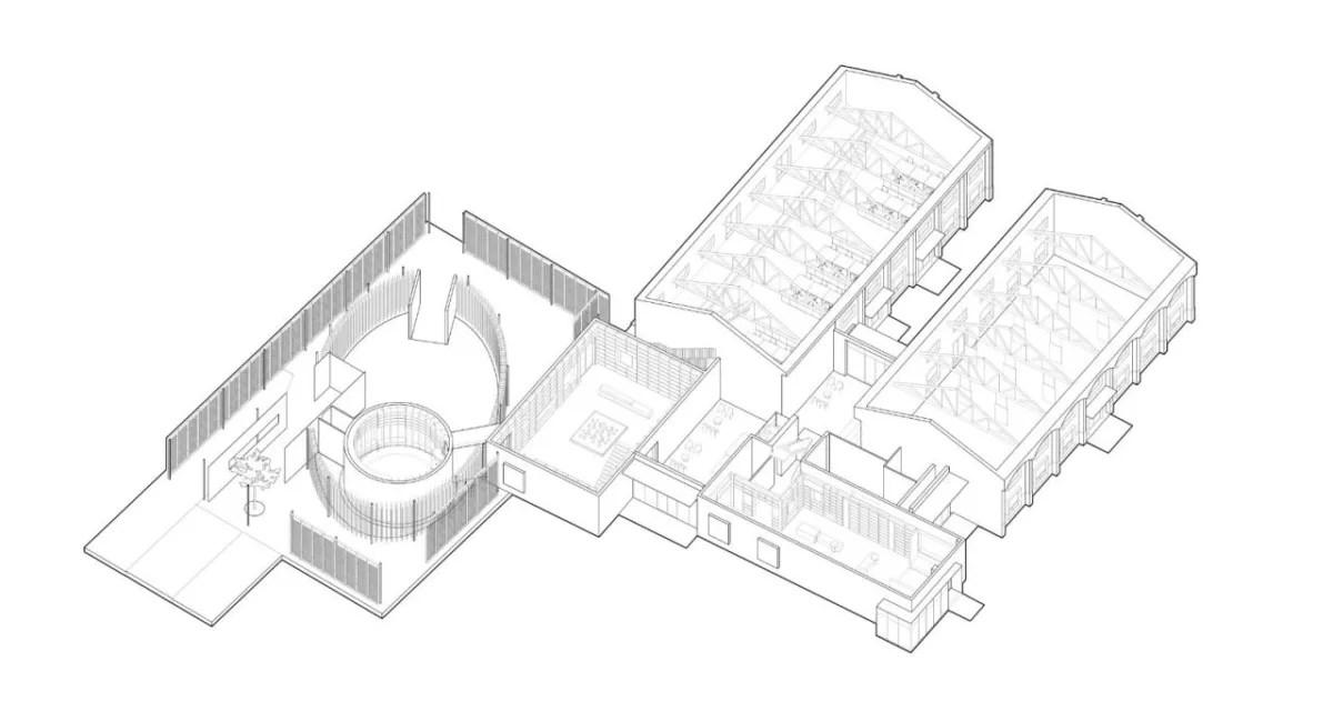 BIM建筑|长三角一体化示范区：丁栅水乡SOHO智慧粮仓 / line+建筑事务所、MLA+
