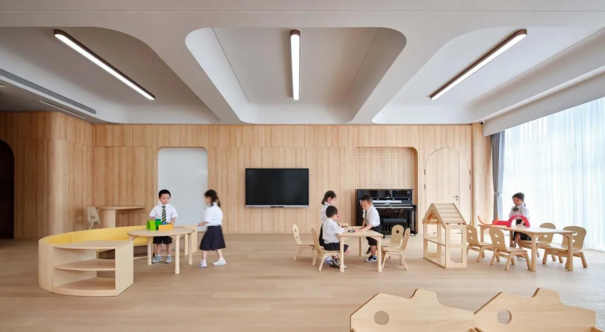BIM建筑|金昌蒙德斐尔.幼儿园 / 零壹城市建筑事务所
