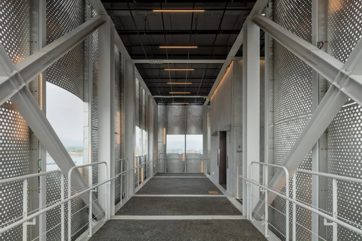 BIM建筑|穿孔板高阶用法，千高原观景台 / Emer-sys
