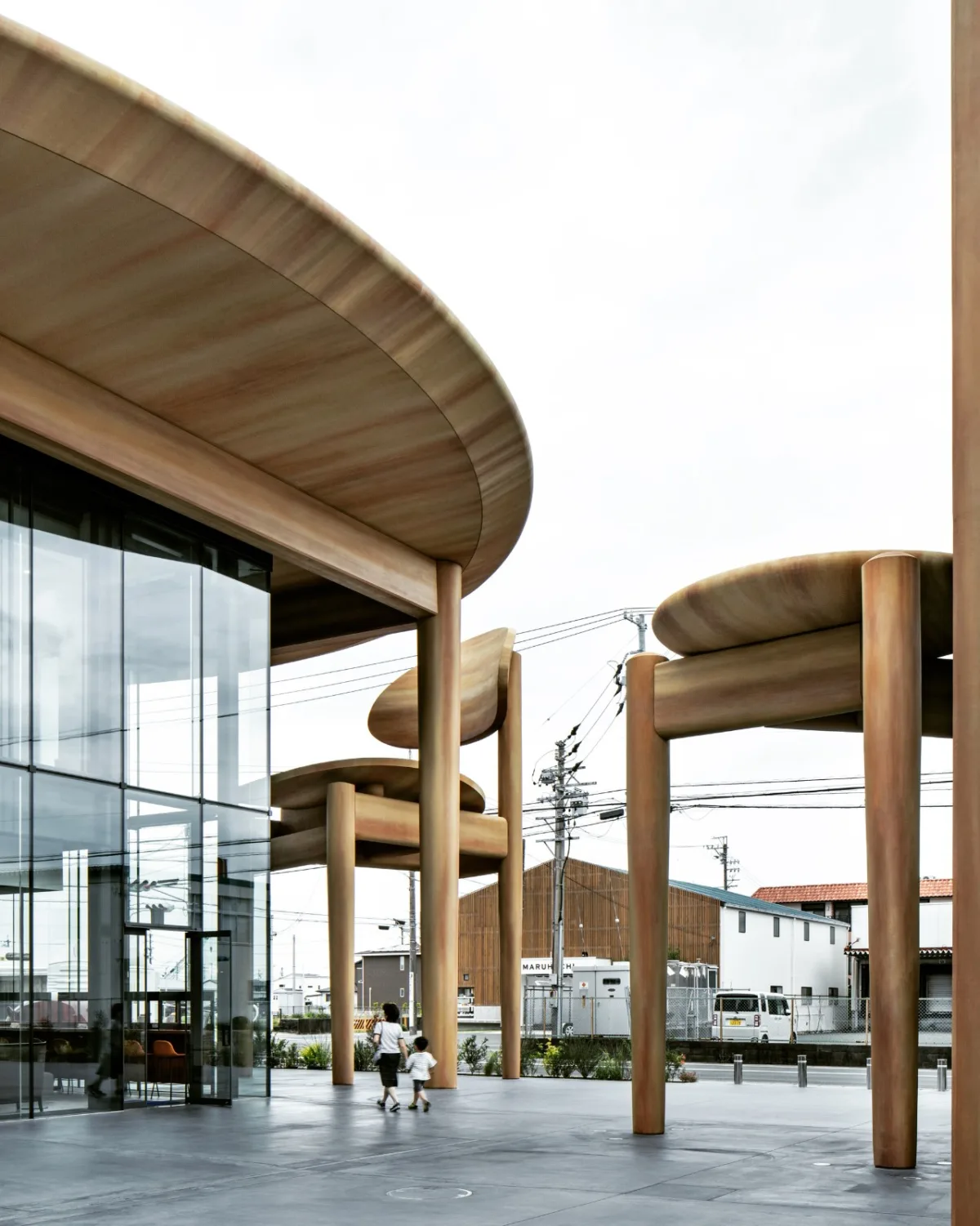 BIM建筑|甜点银行，走进‘巨人国’ / 日建设计