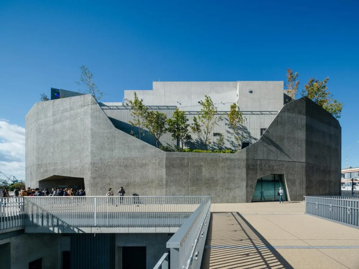 BIM建筑|神户港博物馆，海砂混凝土 / 大成建设