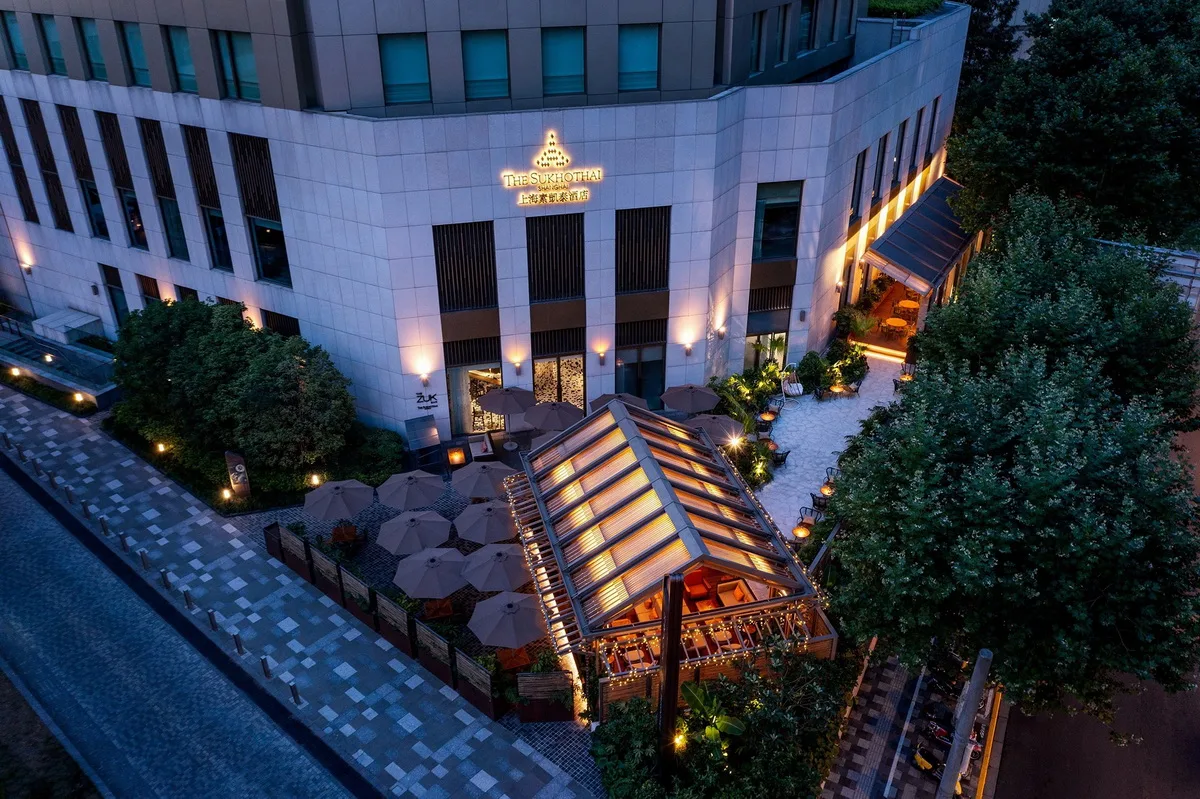 BIM建筑|双亭园：上海素凯泰酒店户外空间改造 / LUKSTUDIO芝作室