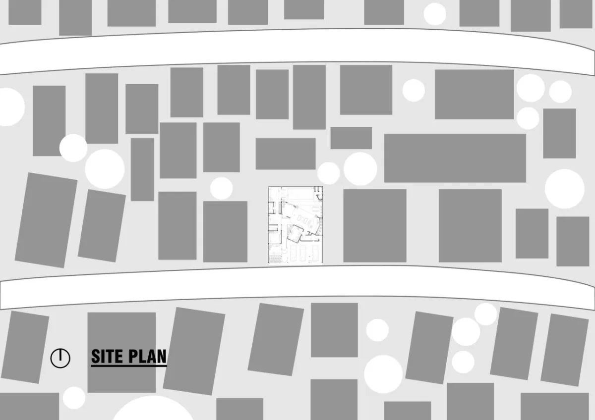 BIM建筑|爪哇屋顶+旋转房间，分心的房子 / Ismail Solehudin Architecture
