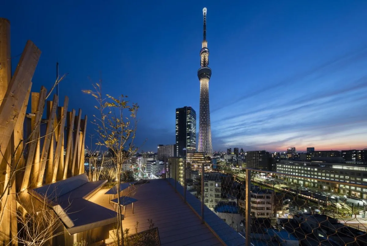 BIM建筑|ONE@东京酒店 / 隈研吾建筑都市设计事务所