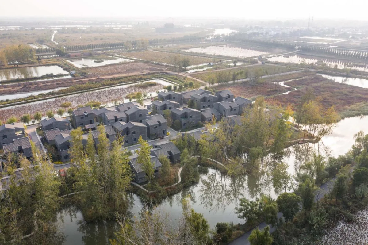 BIM建筑|阜宁县益林镇穆沟村新型社区 / 南大设计院周凌工作室