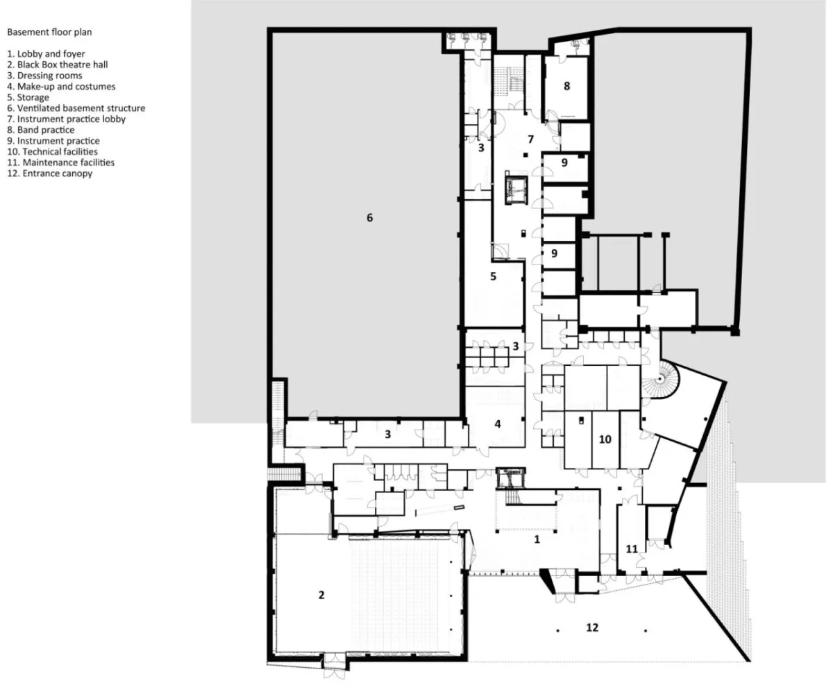 BIM建筑|Lumit 艺术高中 / Lukkairoinen 建筑事务所