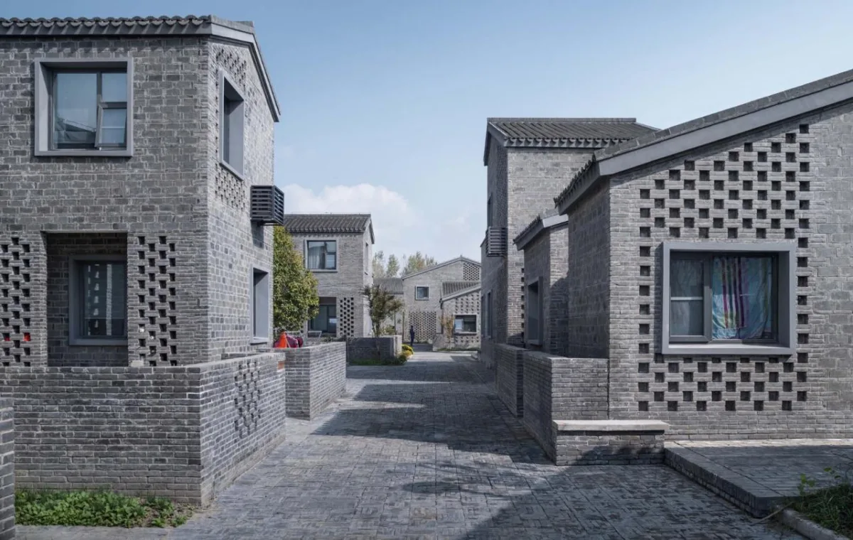 BIM建筑|阜宁县益林镇穆沟村新型社区 / 南大设计院周凌工作室