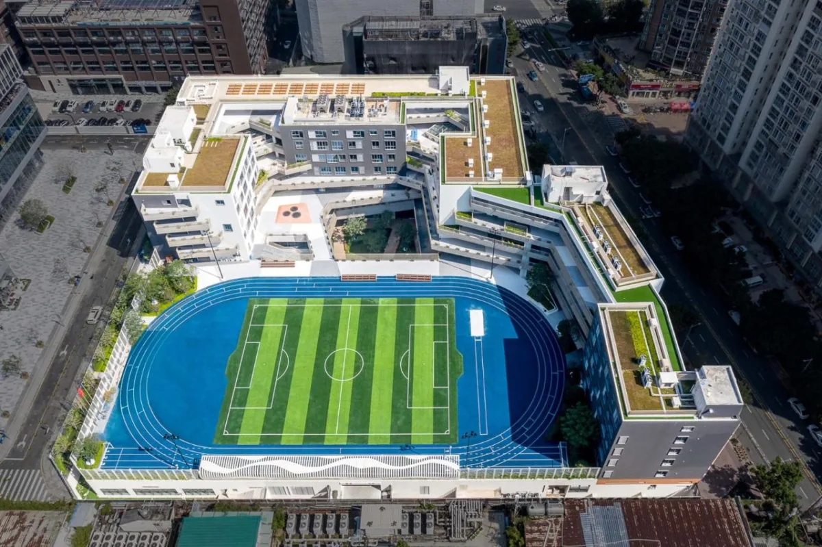 BIM建筑|桃园小学 / 立方建筑设计