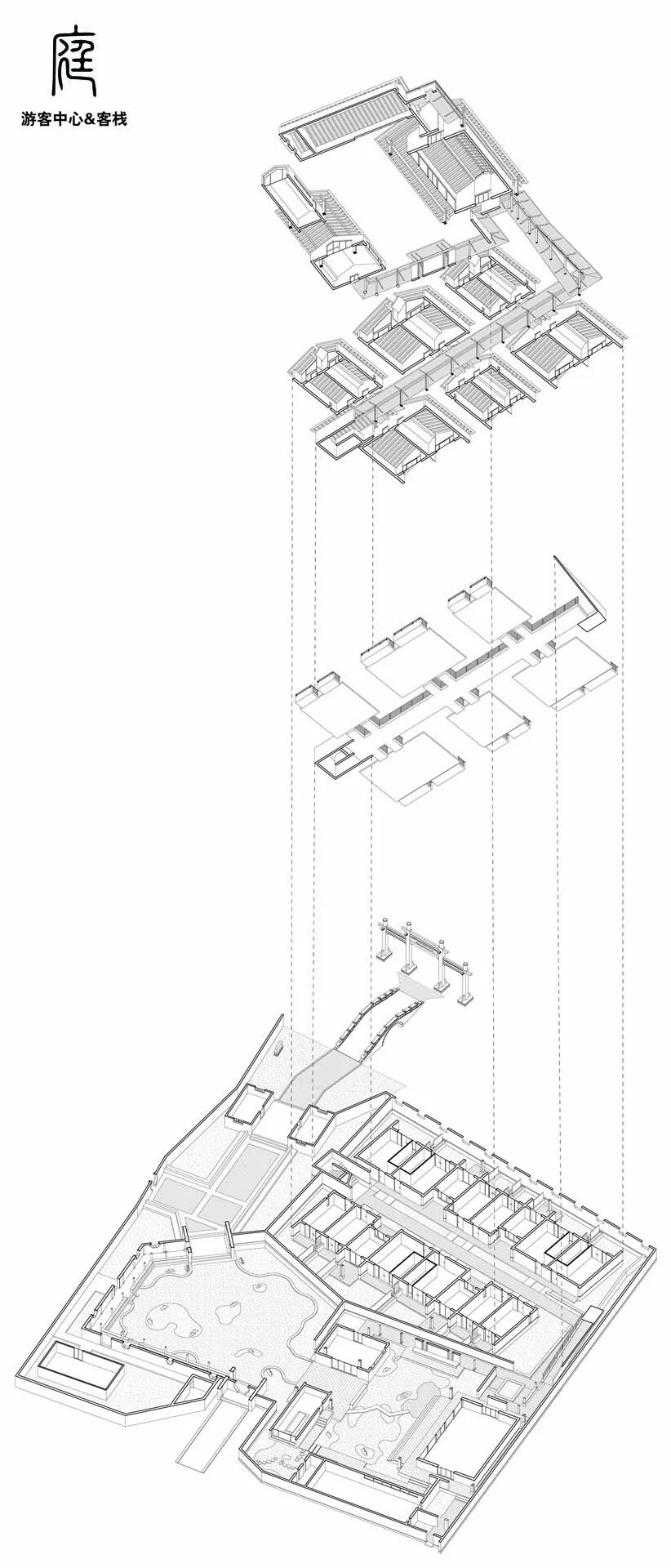 BIM建筑|竹西佳境 / 出品建筑