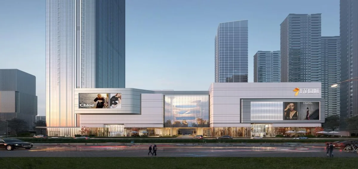 BIM建筑|长沙招商梅溪湖花园城方案首发：【二十四时·森活童行】科技生态有氧MALL / 三益中国