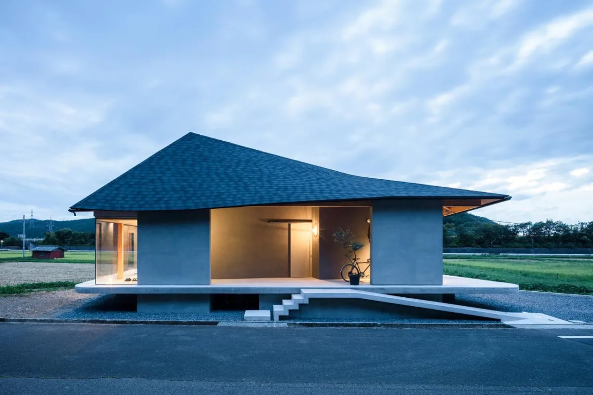BIM建筑|海原镇的地板和屋顶 / SAI建筑工作室