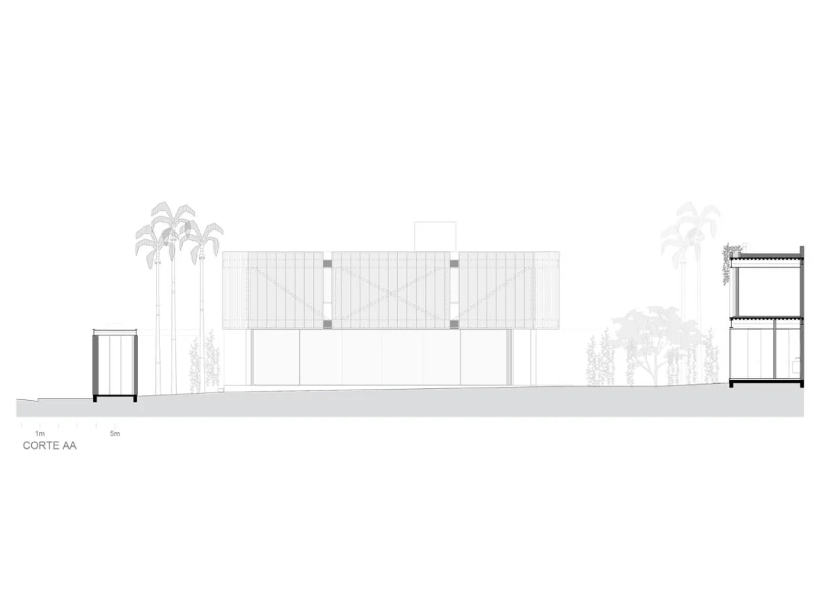 BIM建筑|桁架住宅 / Terra Capobianco + Galeria Arquitetos