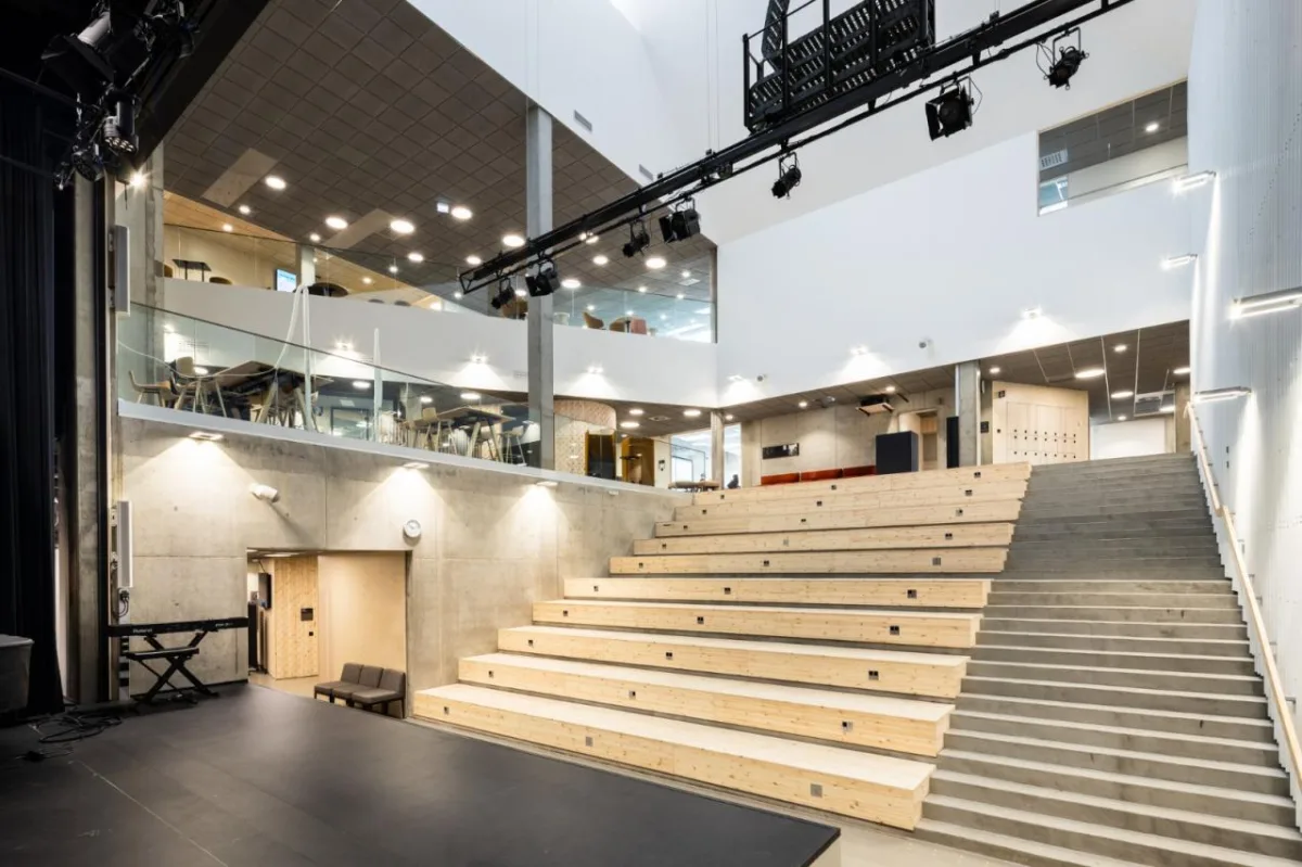 BIM建筑|Lumit 艺术高中 / Lukkairoinen 建筑事务所