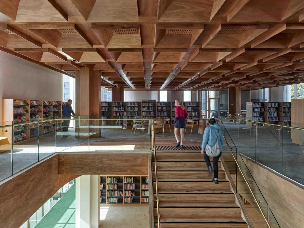 BIM建筑|瓦南布尔图书馆与学习中心 / Kosloff Architecture