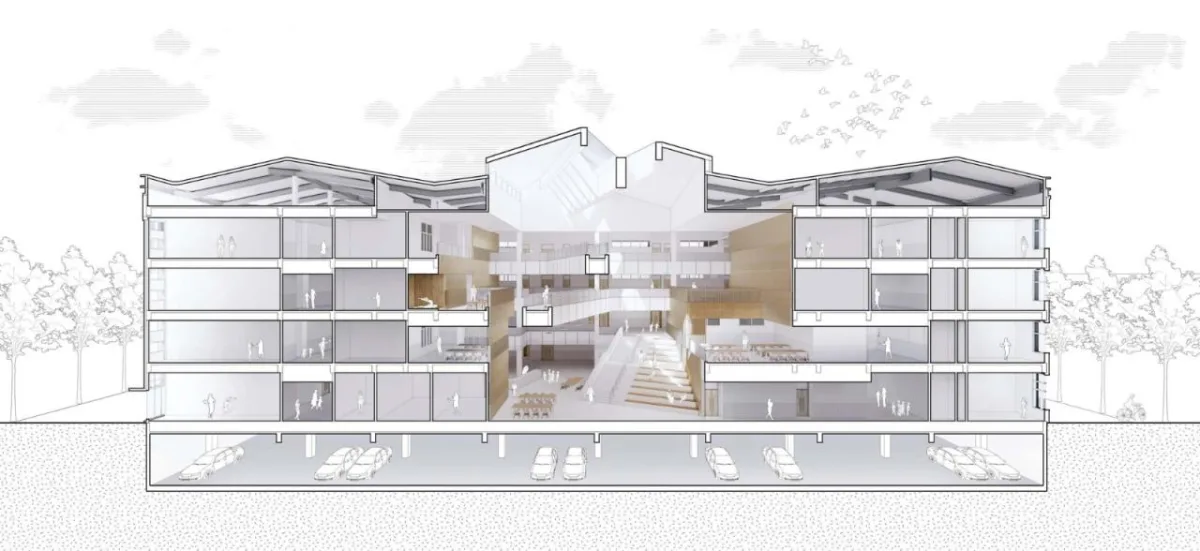 BIM建筑|南京中华中学雨花校区 / 东南大学建筑设计研究院