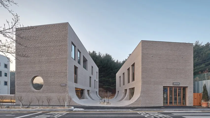 BIM建筑|无名建筑工作室设计“人造山谷”