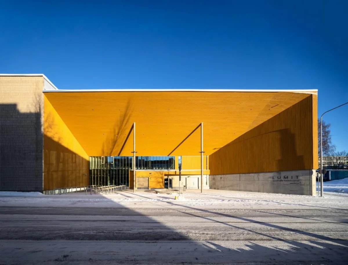 BIM建筑|Lumit 艺术高中 / Lukkairoinen 建筑事务所